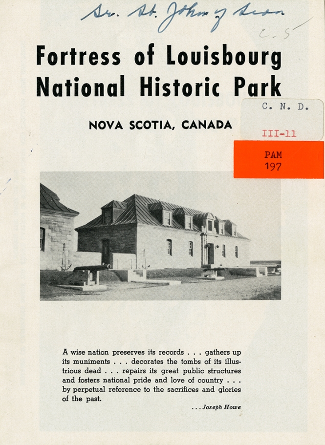 Fortress of Louisbourg National Historic Park